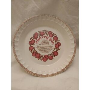Vintage Royal China Jeannette 9" Pie Dish Bakeware